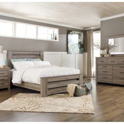4Pc Queen Bedroom Set