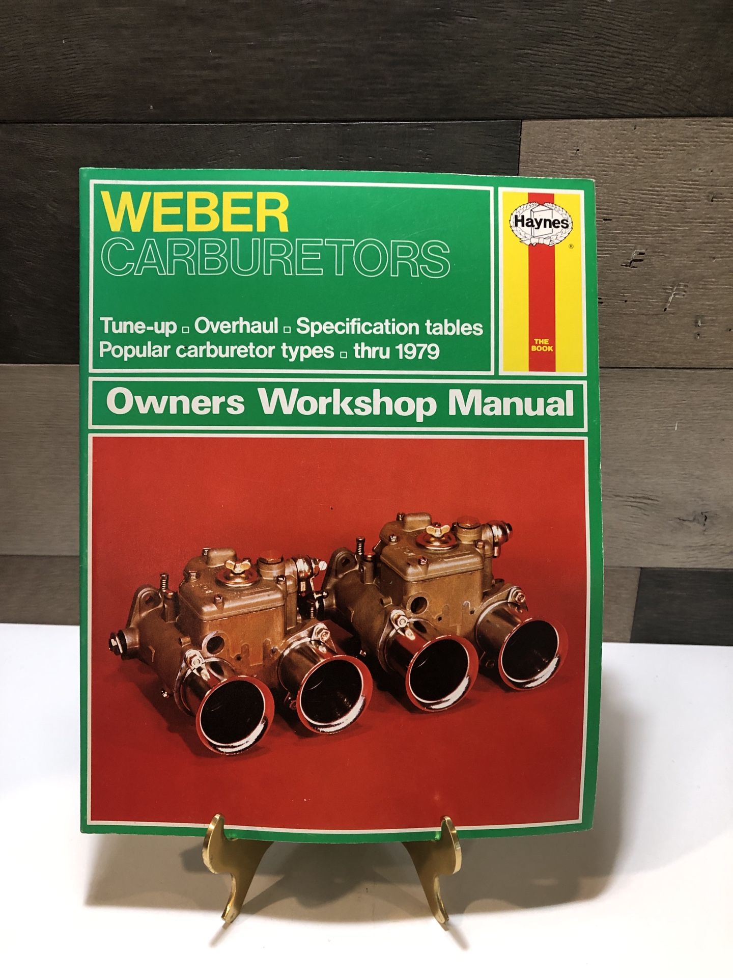 Weber Carburetors Owners Workshop Manual - Softcover Haynes, J. H.