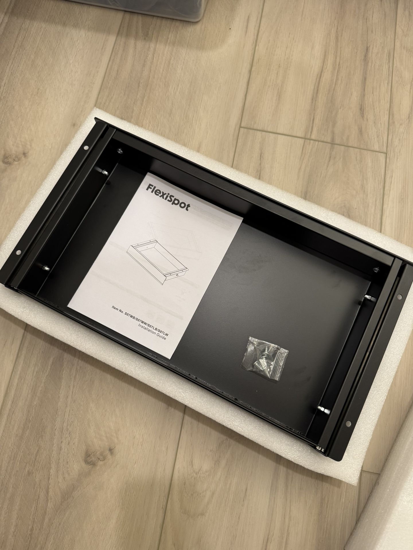 Flexispot Standing Desk Drawer Black