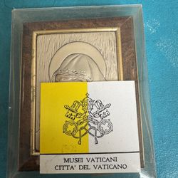 Italian 925 Silver Mother & Child Plaque •Made in Italy • Vaticatalian 925 Silver Mother & Child Plaque 