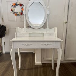 Kids White 2 Piece Vanity