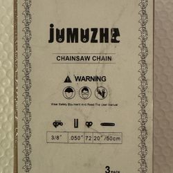 3-pack 20" Chainsaw Chain 3/8” .050” 72DL Fit Oregon E72 Stihl 33RS MS310 etc.