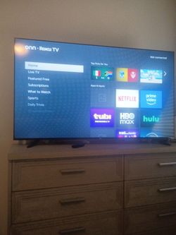65in. TV with remote