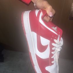 Nike university Dunk Sz 10.5