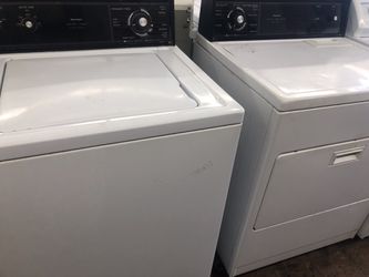 Kenmore Old School Extra Large Capacity Heavy Duty Washer Dryer Set! 31 Options! Guaranteed 30 Days! Same Day Delivery Available!