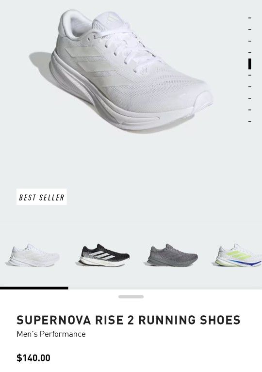 Adidas Supernova Rise 2 Men Running Shoes