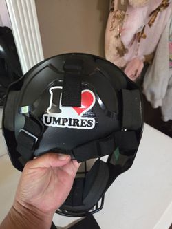 Youth catchers helmet and chest protector