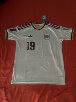 Spain Away Jersey – Lamine Yamal #19 – Size M