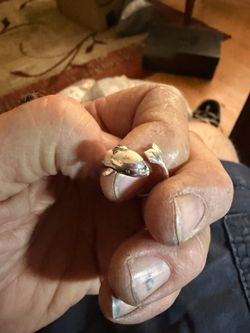 Sterling silver dolphin ring