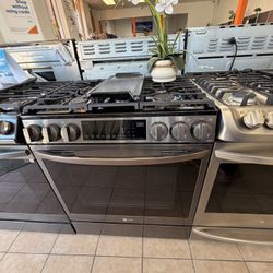 LG SLIDE IN OVEN FINANCING AVAILABLE NO CREDIT NEEDED