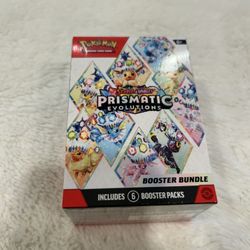 Prismatic Evolutions Booster Bundle