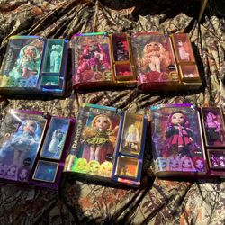 Rainbow High Collection Of Collectible Dolls New In The Boxes