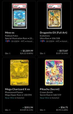 Pokemon & One Piece Slabs and Sealed