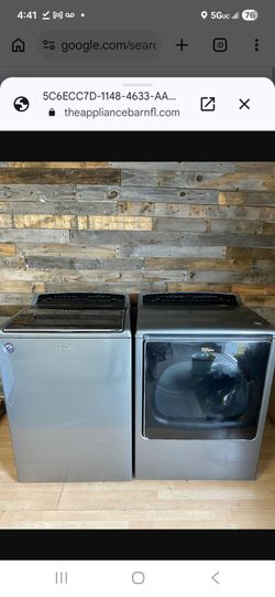 Whirlpool cabrio set washer/dryer