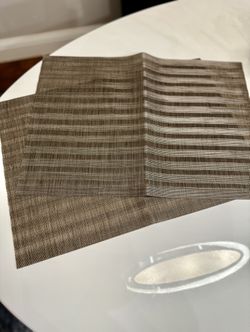 Two Vinyl Placemats Like New 
