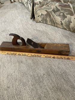 Antique Wooden Jointer Plane 