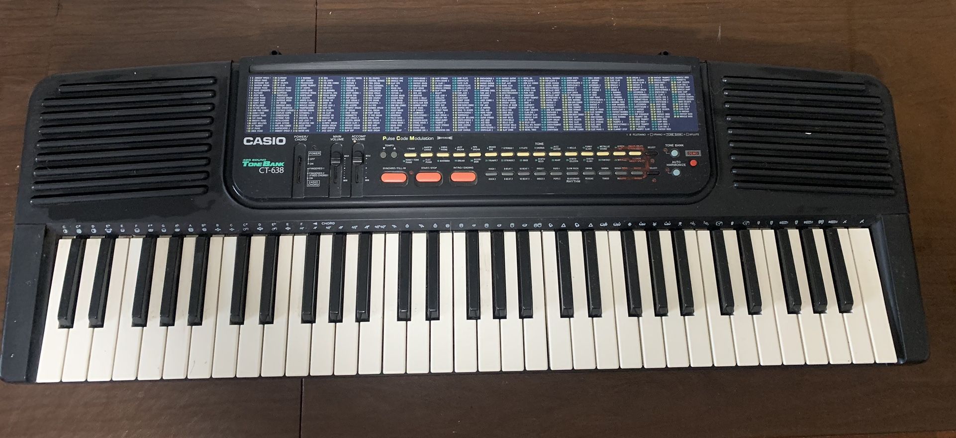 Casio Tone Bank Keyboard