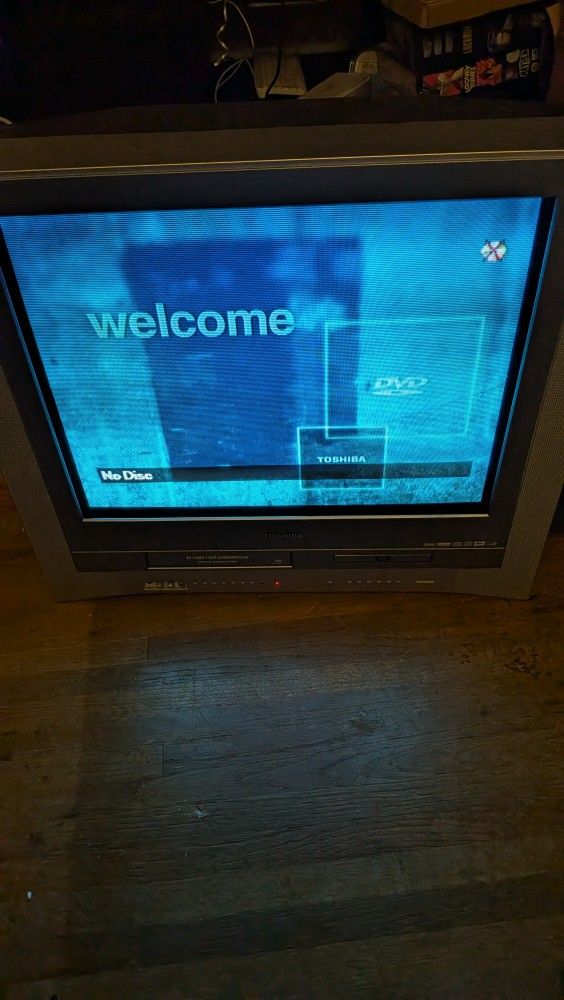 Toshiba MW24FM1 CRT TV Open Box NOS Tested Working.