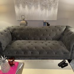 Moving Sale – Modern Glam Furniture | Sofa, Chairs & Mirrored Table