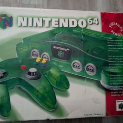 N64 Cib Jungle Green