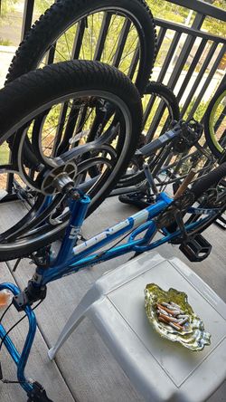 GT BMX Bike Blue Metallic Frame