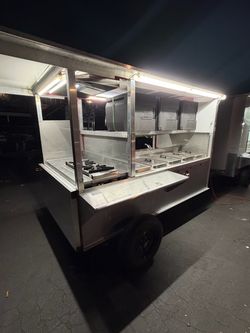 Steam serve hold catering trailer