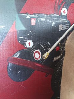 Trash can and drive way pressure washing