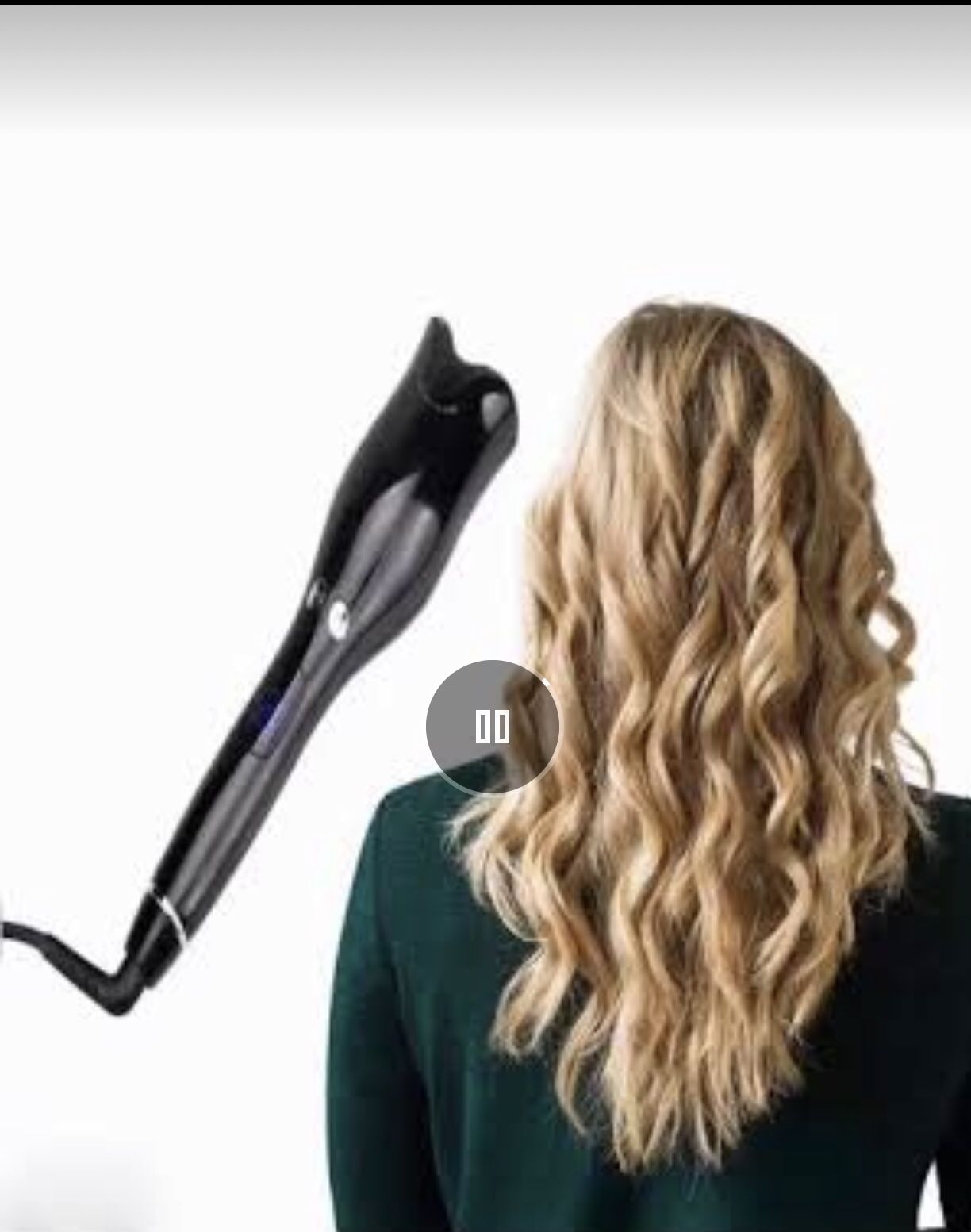 Hair curler to work curly high temperature simple use but there is a button closed and open does not work, but when connected to electricity works