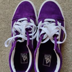 Purple Suede Vans