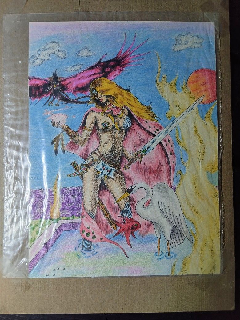 One Of A Kind March 13th 1979 Prison Drawing