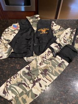 Boys Seal Team Costume L 14-16