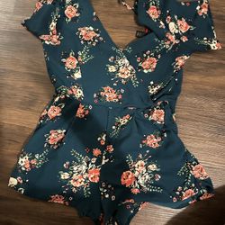 Floral Romper