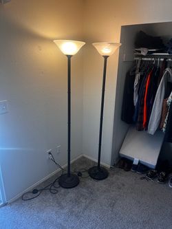 2 Tall Lamps