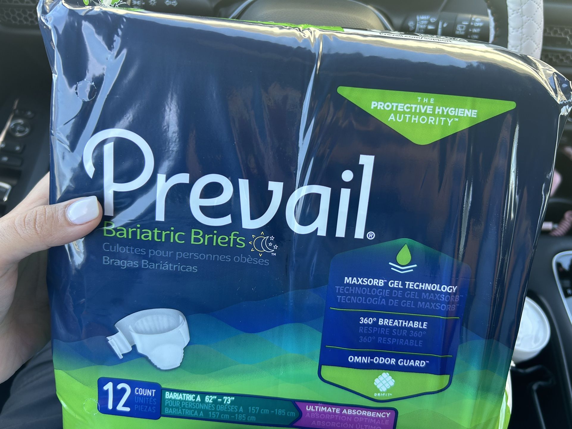 Brand New Never Opened L-3XLAdjustable Adult Diapers 