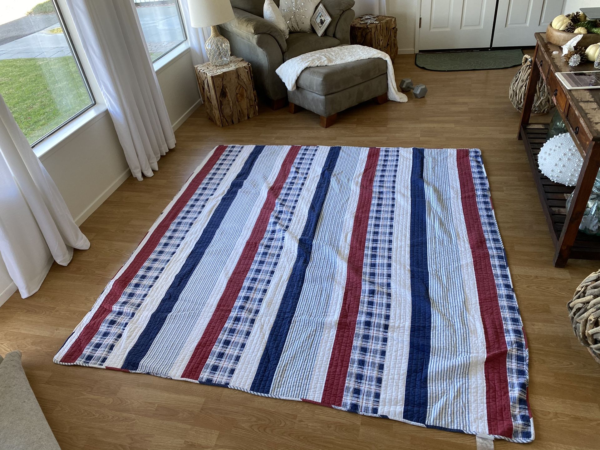 Red White And Blue Quilt