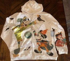 Disneyland Halloween Zip Up Hoodie