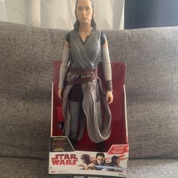 Star Wars Big Fig, The Last Jedi, Rey Action Figure 18 inch tall