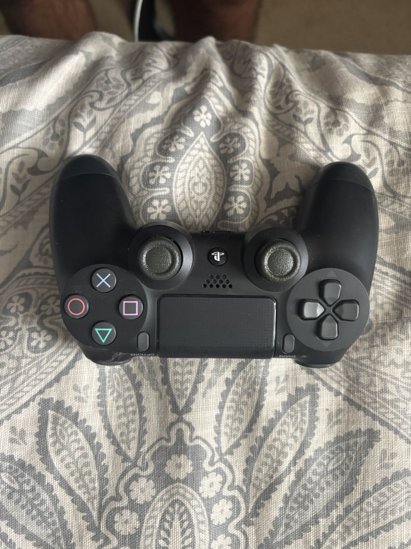Black PS4 Controller