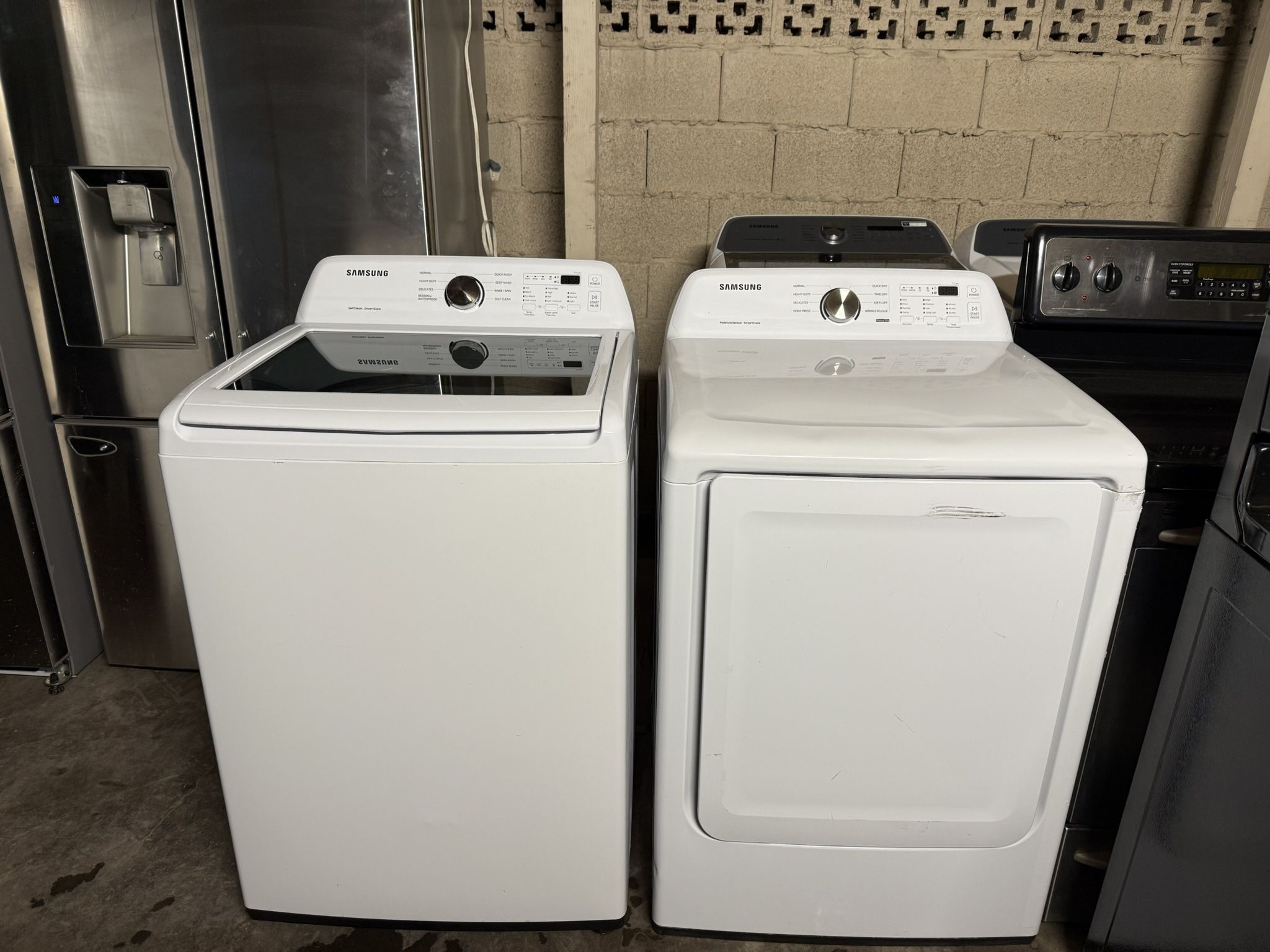 Samsung Washer And Electric Dryer HE 4.5&7.4 CUFT