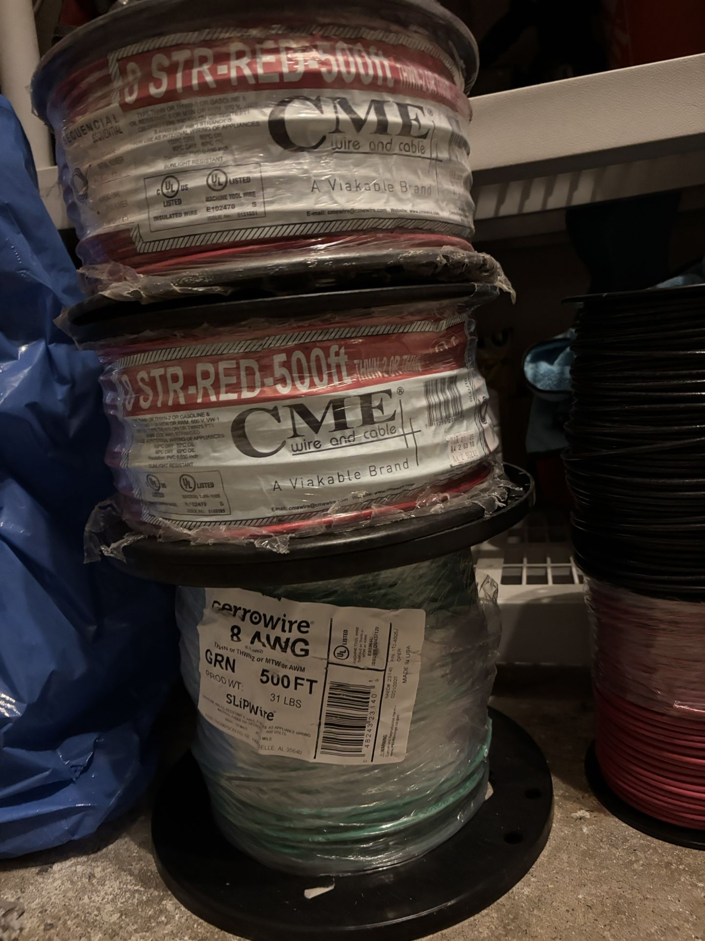 8awg **Today Only $660 All 3 rolls**