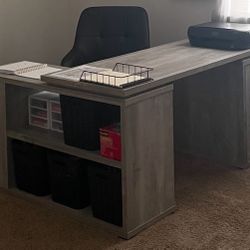 L shaped desk