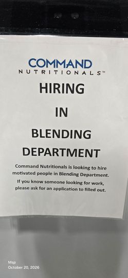 Look for work