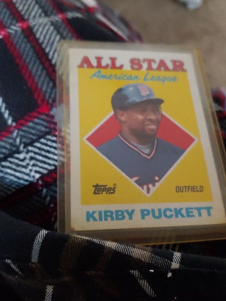 Topps 1988 Kirby Puckett,all Star