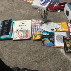 Water color and markers 