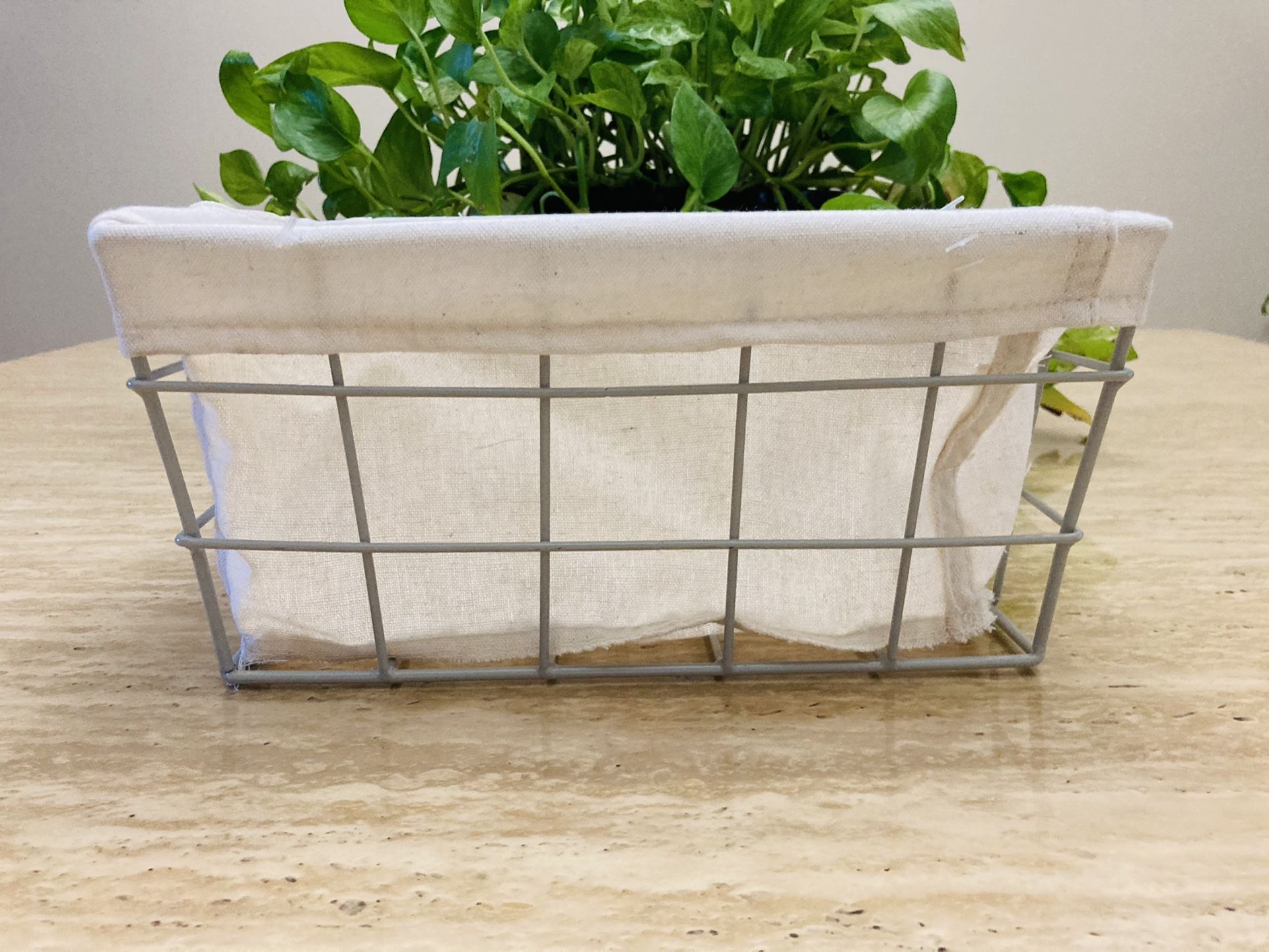 RAE DUNN MASKS Entryway Basket π§Ί