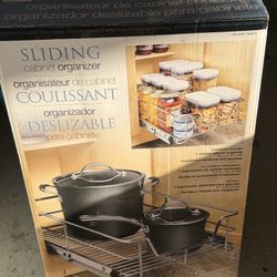 Sliding Cabinet Organizer
