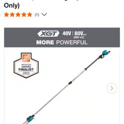 MAKITA 40V BRUSHLESS  POLE SAW TOOL ONLY NEW 