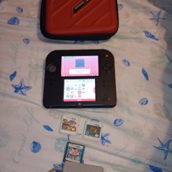 Nintendo 2ds With Games