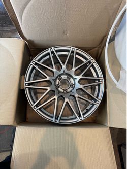 Enkei TMS 18x8.5 45mm Offset 5x100 Bolt Pattern 72.6mm Bore Storm Gray
