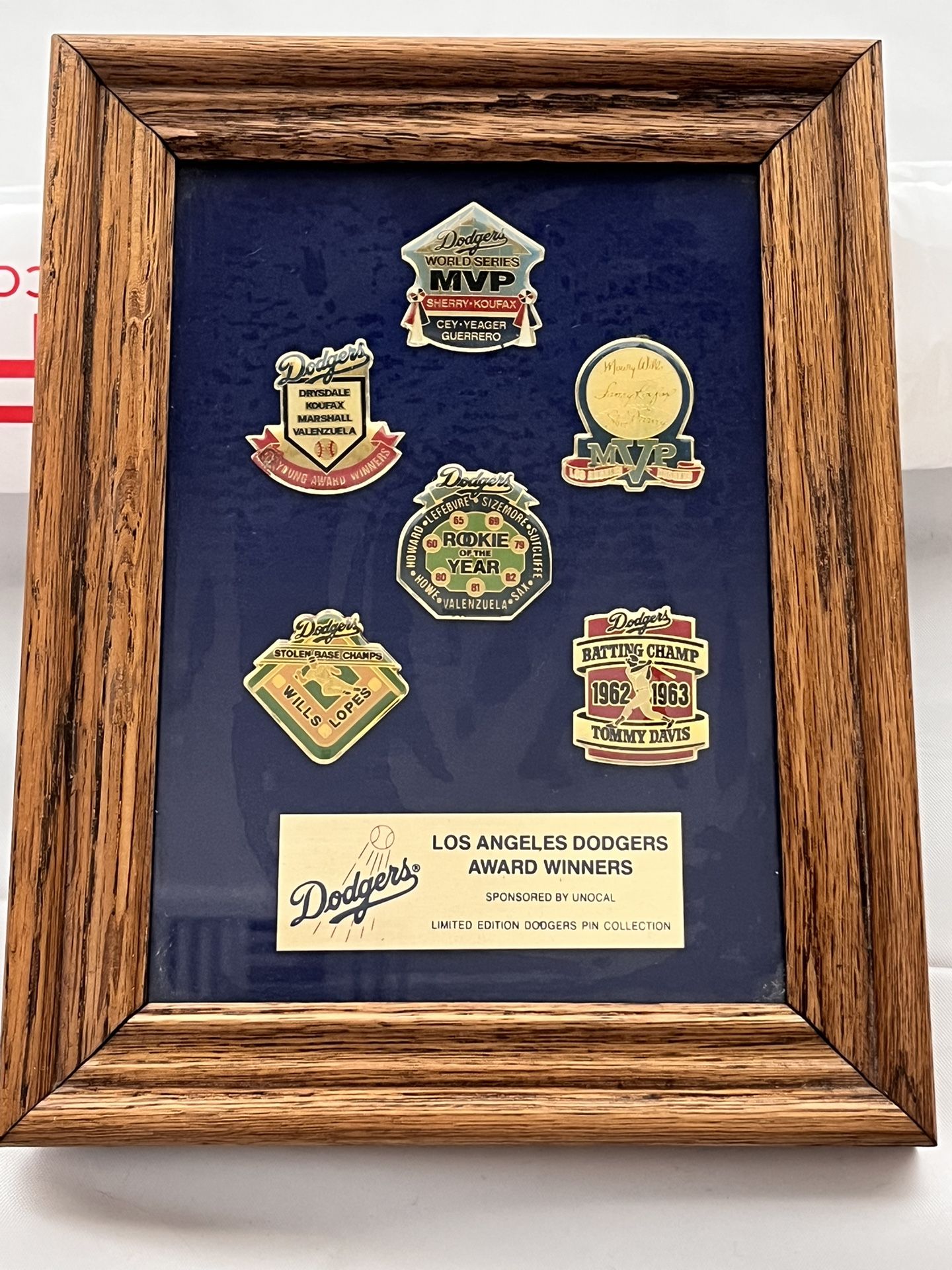Vintage Dodgers Lapel Pins